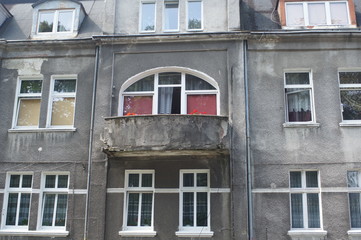 Obraz premium facade of a building,Darłowo 