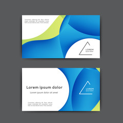 Fototapeta premium Business card template