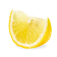 Lemon slice, close up