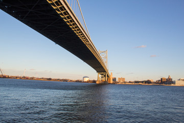 Fototapeta premium The Philadelphia Benjamin Franklyn Bridge 