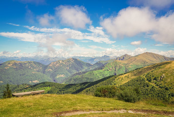 Fototapeta premium Berge Fernsicht Gipfel