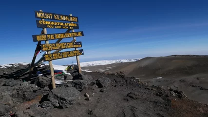 Foto op Plexiglas Kilimanjaro Kilimanjaro  Tanzania