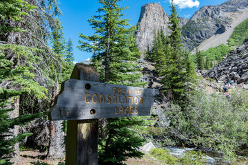 Sign of the Consolation Lakes