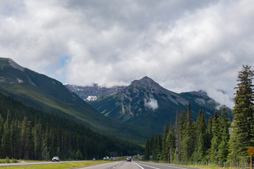 Landscape on the road