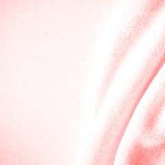 White delicate soft  background of plush fabric