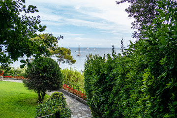 Sea view of Santa Margherita Ligure, Liguria - Italy