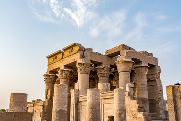 Kom Ombo Temple of the crocodile god Sobek in Egypt