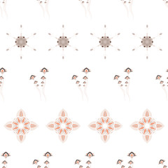 ORNATE PATTERN WITH FLORAL ELEMENTS