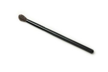 makeup eye shadow brush on white back ground 