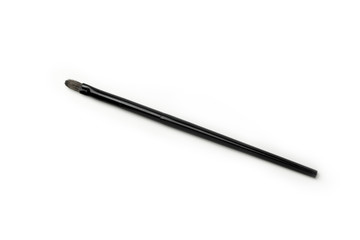 makeup eye shadow brush on white back ground 