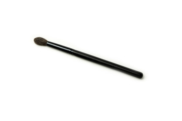 makeup eye shadow brush on white back ground 