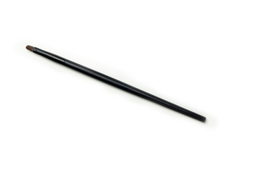 makeup eye shadow brush on white back ground 