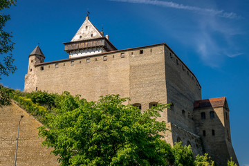 Fototapeta na wymiar Narva or Hermann castle on a sunny day 