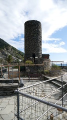 Castello dei Doria a Vernazza. Liguria