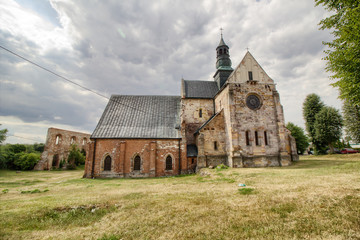 Fototapeta na wymiar Cistercian Abbey in Sulejow - Lodz - Poland