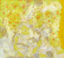 High quality detailed close up texture. Macro background in oil. Dry strokes of brush. Amazing beauty backdrop. Perfect pattern in vintage painting style.