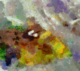 Abstract painting oil background texture.