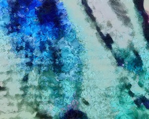 Multicolor brush strokes in oil structure. Grunge fine art mixed media texture. Artistic detailed background. Interesting designed pattern. Prints backdrop.