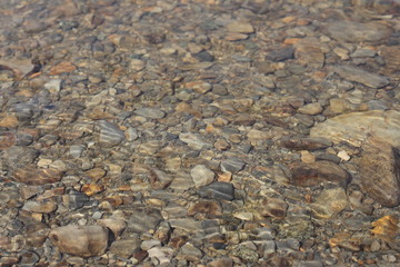 Pebbles in Water