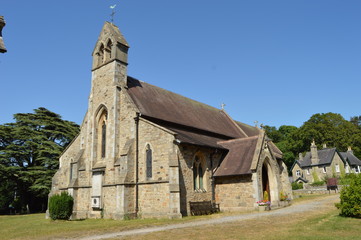 Fototapeta premium Church of England at Bovey Tracey, Devon, England