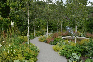 The millenium garden, Buckfast Abbey, Devon