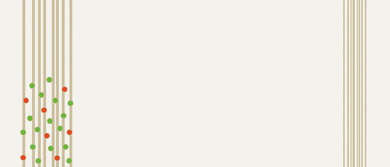 Background   Illustration   レトロモダン、和風、水玉の背景イラスト  