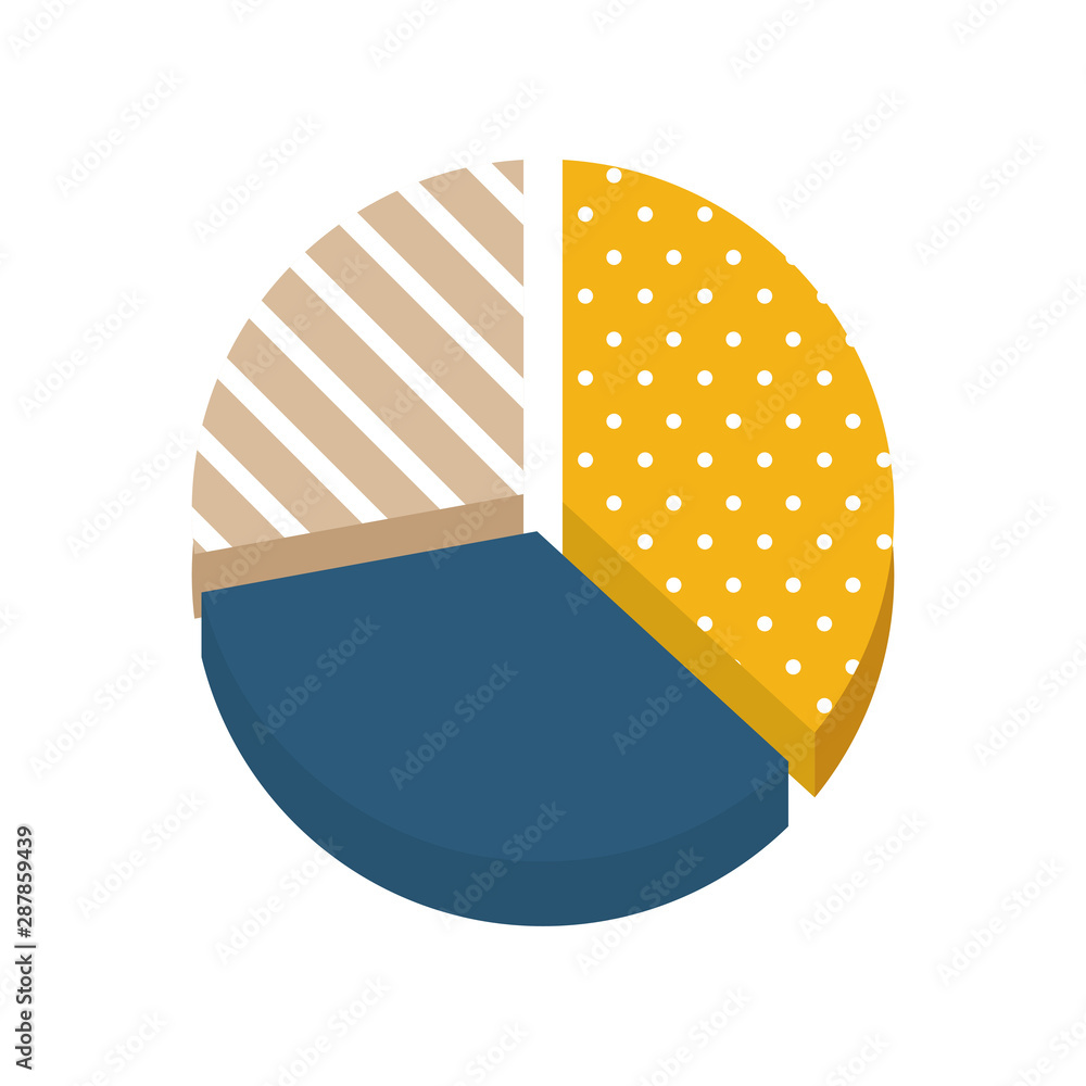 Poster isolated workflow and infographic design