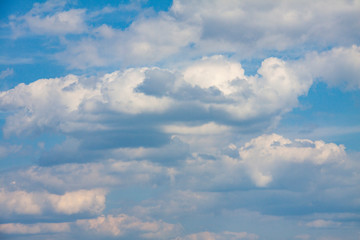 Beautiful clouds with sky background