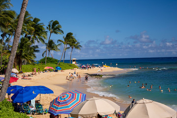 Poipu Beach Kauai Hawaii