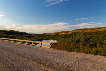 Rural Saskatchewan country road