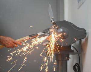 welder at work