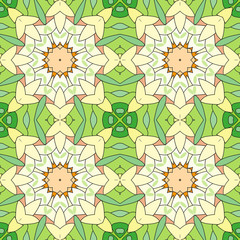 Beautiful card for decoration design. Abstract repeat background. Geometric modern ornament.