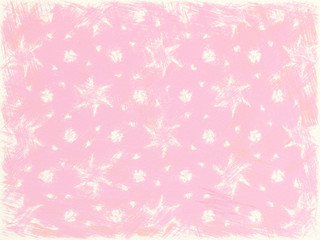 Fototapeta na wymiar Seamless pattern on a pink background. Vintage decorative elements. Can be used in textiles, for book design, website background.