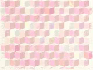 Abstract mosaic of pastel colored squares. geometric colorful pattern. Picture for creative wallpaper or design art work.