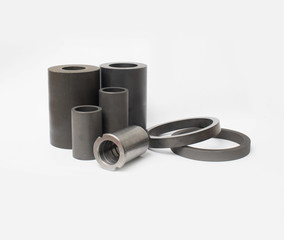 composite material with solid material