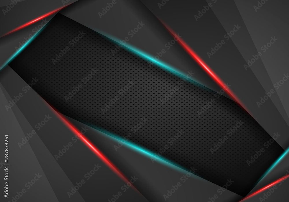 Aufkleber abstract background elegant metallic. vector graphic template design. technology background with met