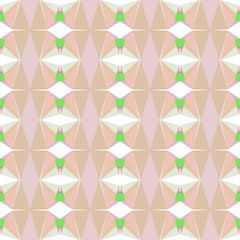 decorative seamless pattern with baby pink, beige and pastel green colors