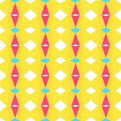 seamless repeatable pattern wallpaper with pastel orange, sky blue and pastel red colors