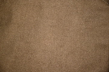 Fototapeta premium Close up brown fablic texture.