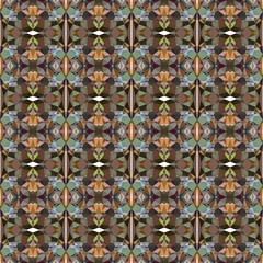 Fototapeta premium elegant seamless pattern with pastel brown, old mauve and dark salmon colors