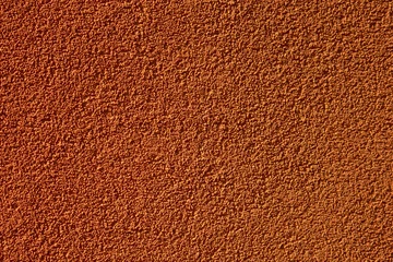 Fotobehang orange color plaster, texture of wall © Artur Kiselev
