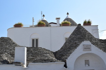 Alberobello, Trulli, Włchy, Apulla © Urszula