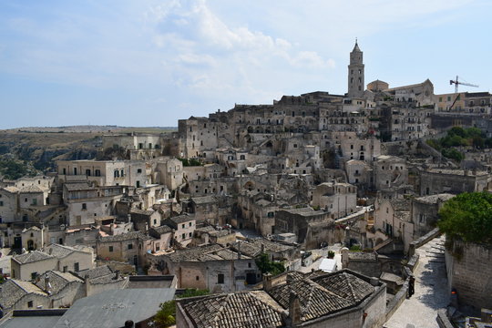 historyczne miasto Matera, Włochy
