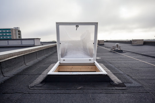 an Dome on the roof