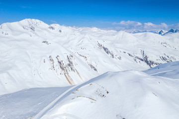 Fototapeta na wymiar ski slopes.