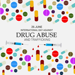 International Day Against  Drug Abuse and Trafficking
