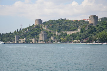 Fototapeta premium castle on the coast