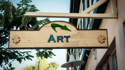 Street Sign to Art