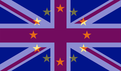brexit flag europe great britain