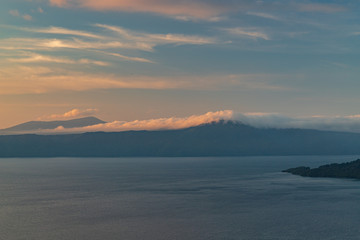  Lake Towada in the evening of autumn